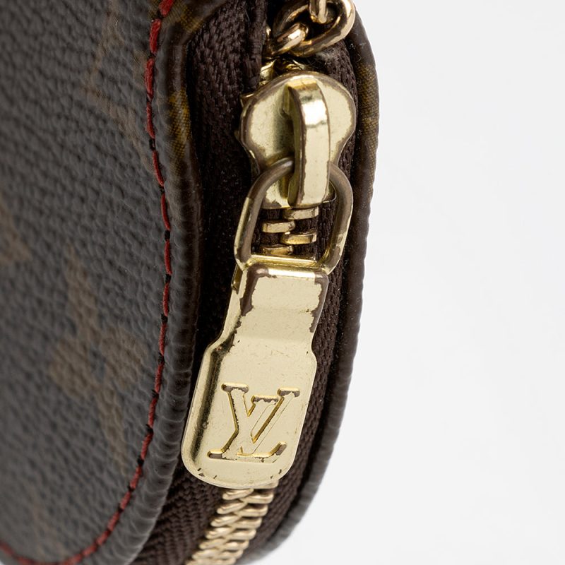 Louis Vuitton Limited Edition Monogram Cerises Round Coin Pouch (SHF-22151) - Barde - Image 7
