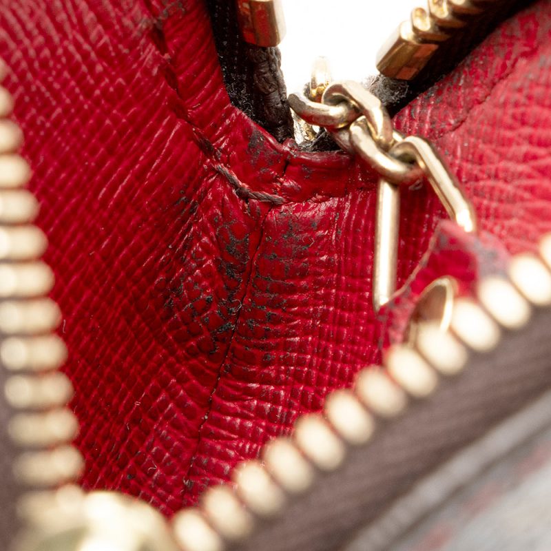 Louis Vuitton Limited Edition Monogram Cerises Round Coin Pouch (SHF-22151) - Barde - Image 9