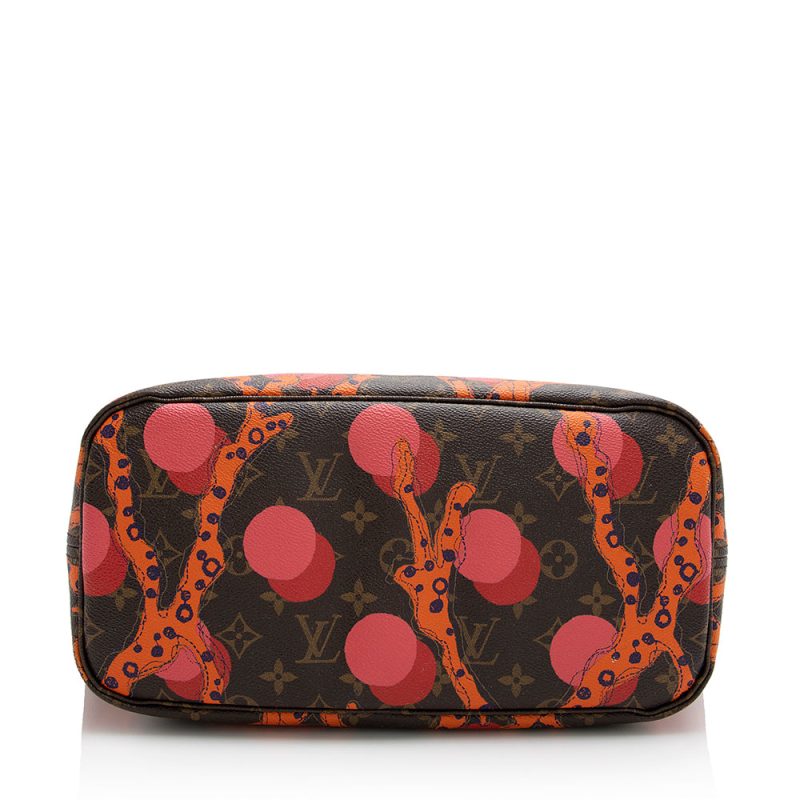 Louis Vuitton Limited Edition Monogram Ramages Neverfull MM Tote (SHF-21909) - Barde - Image 4