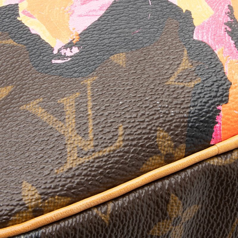 Louis Vuitton Limited Edition Monogram Canvas Roses Speedy 30 Satchel (SHF-22996) - Barde - Image 10