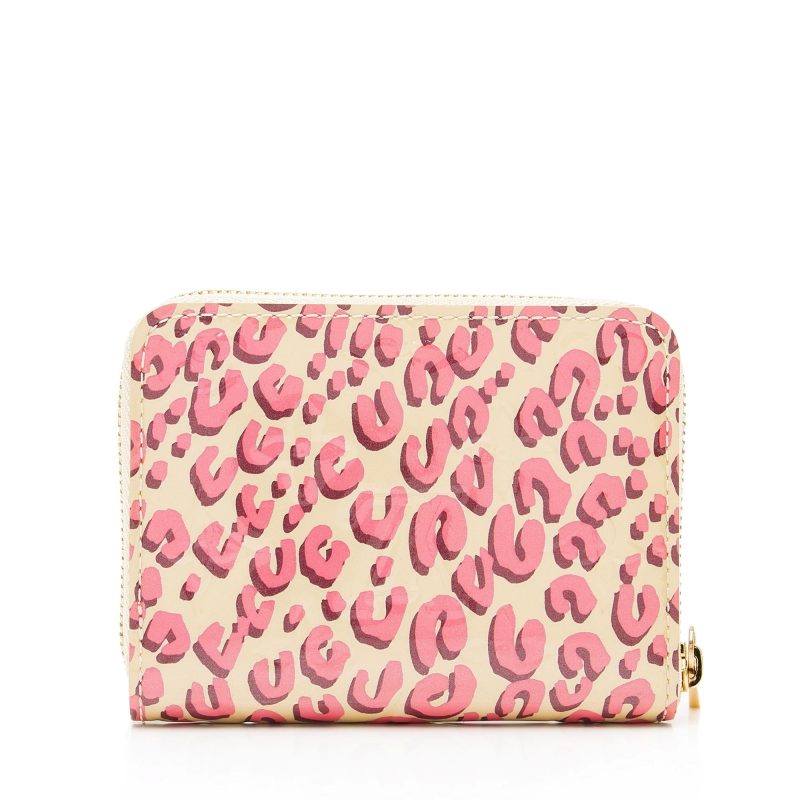 Louis Vuitton Limited Edition Stephen Sprouse Monogram Vernis Leopard Zippy Coin Purse (SHF-23865) - Barde - Image 3