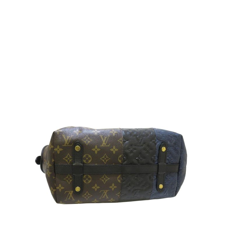Louis Vuitton Marine Monogram Blocks Tote (SHG-36525) - Barde - Image 4