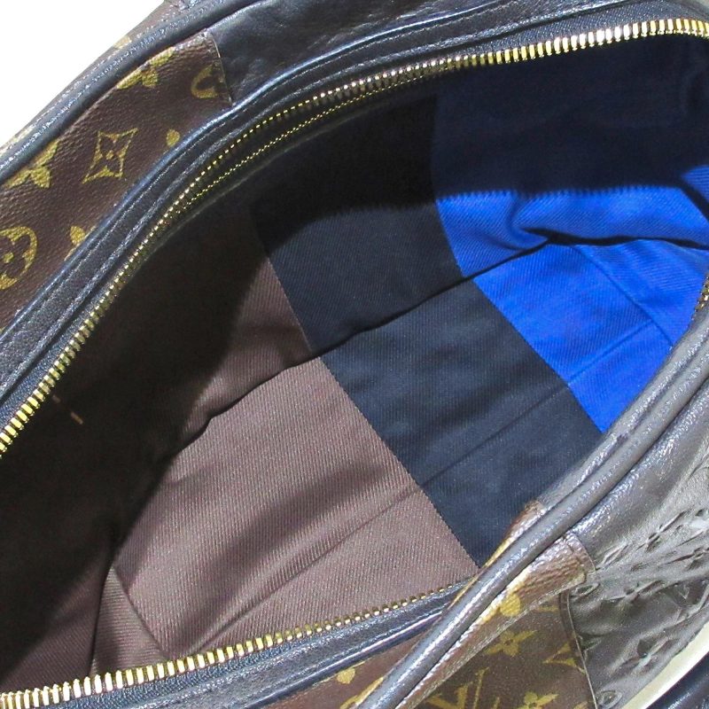 Louis Vuitton Marine Monogram Blocks Tote (SHG-36525) - Barde - Image 6