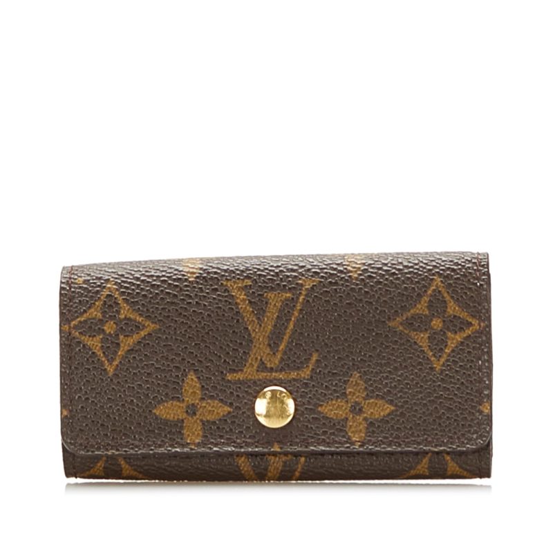 Louis Vuitton Monogram 4 Key Holder (SHG-36023) - Barde
