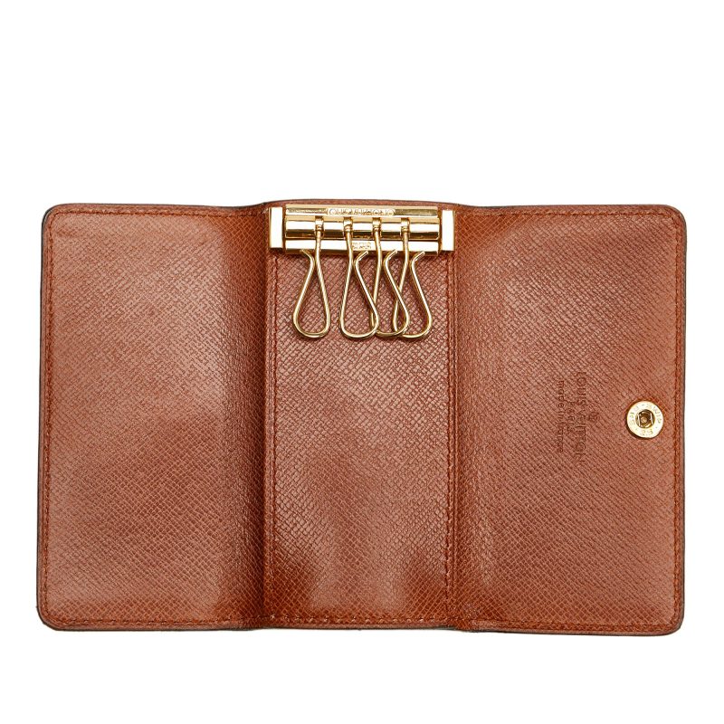 Louis Vuitton Monogram 4 Key Holder (SHG-36927) - Barde - Image 5