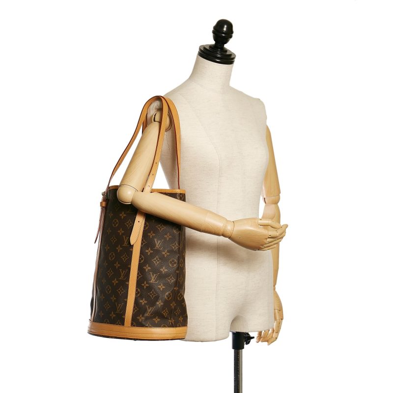 Louis Vuitton Monogram Bucket GM (SHG-34501) - Barde - Image 5