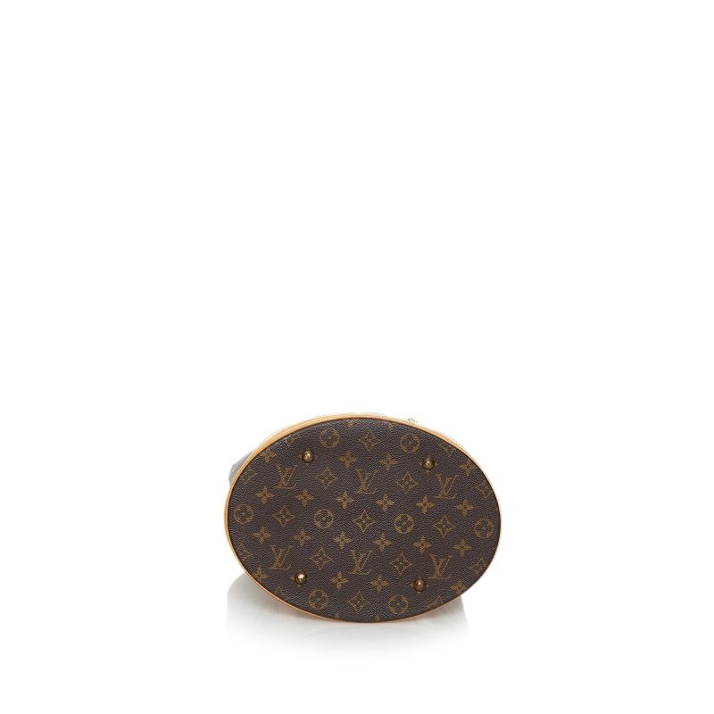 Louis Vuitton Monogram Bucket GM (SHG-36603) - Barde - Image 4