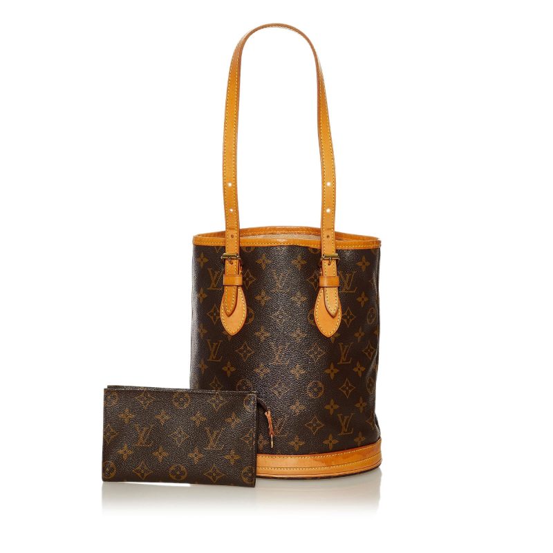Louis Vuitton Monogram Bucket PM (SHG-37707) - Barde - Image 5