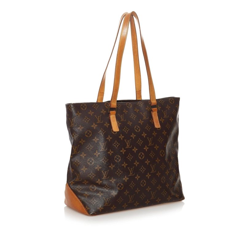 Louis Vuitton Monogram Cabas Mezzo (SHG-34169) - Barde