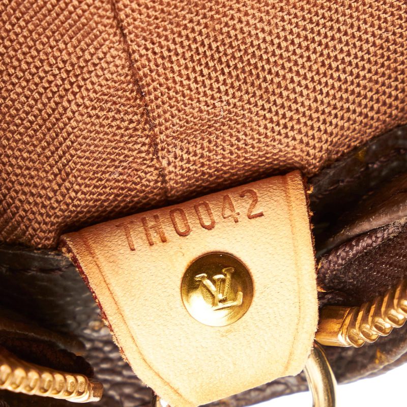 Louis Vuitton Monogram Cabas Mezzo (SHG-36300) - Barde - Image 8