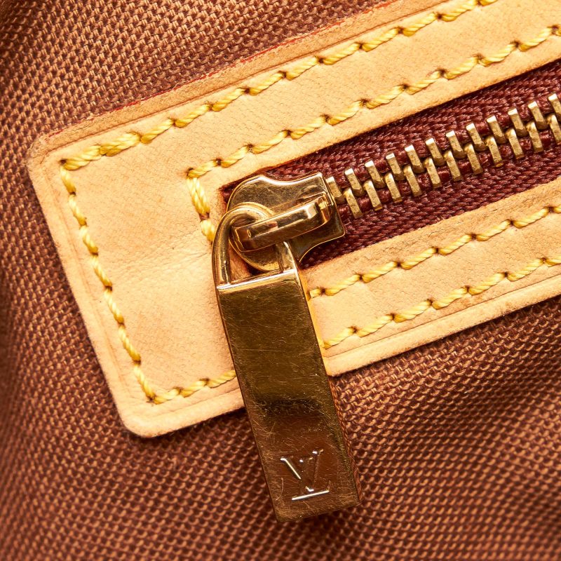 Louis Vuitton Monogram Cabas Mezzo (SHG-36300) - Barde - Image 9