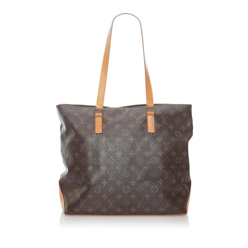 Louis Vuitton Monogram Cabas Mezzo (SHG-36300) - Barde
