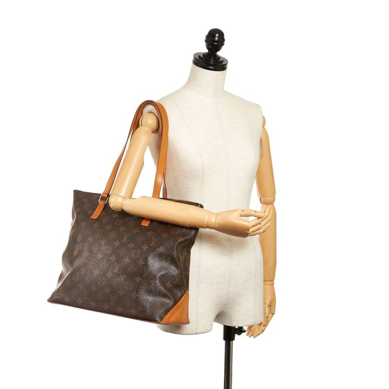 Louis Vuitton Monogram Cabas Mezzo (SHG-36300) - Barde - Image 5
