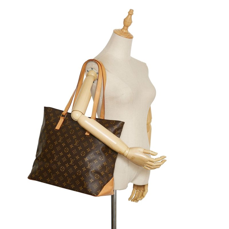 Louis Vuitton Monogram Cabas Mezzo (SHG-37083) - Barde - Image 5