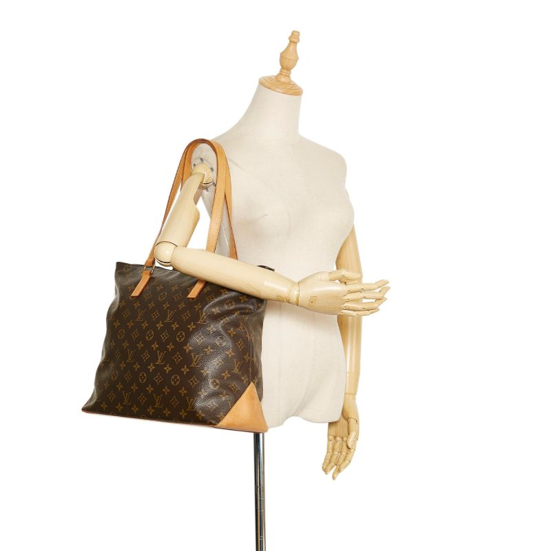 Louis Vuitton Monogram Cabas Mezzo (SHG-37517) - Barde - Image 5