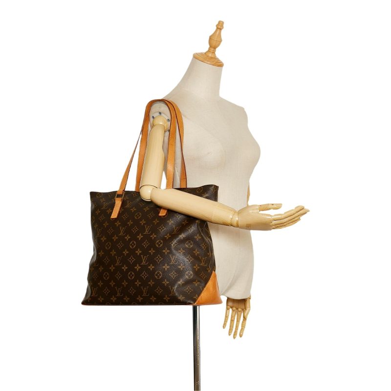Louis Vuitton Monogram Cabas Mezzo (SHG-37670) - Barde - Image 5