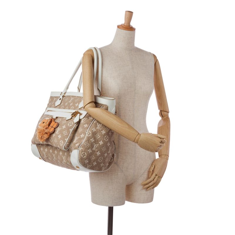 Louis Vuitton Monogram Cabas Sabbia GM (SHG-36017) - Barde - Image 5