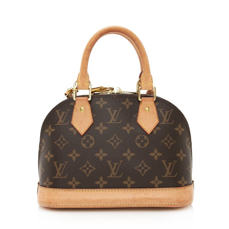 Louis Vuitton Monogram Canvas Alma BB Satchel (SHF-22501) - Barde - Image 3