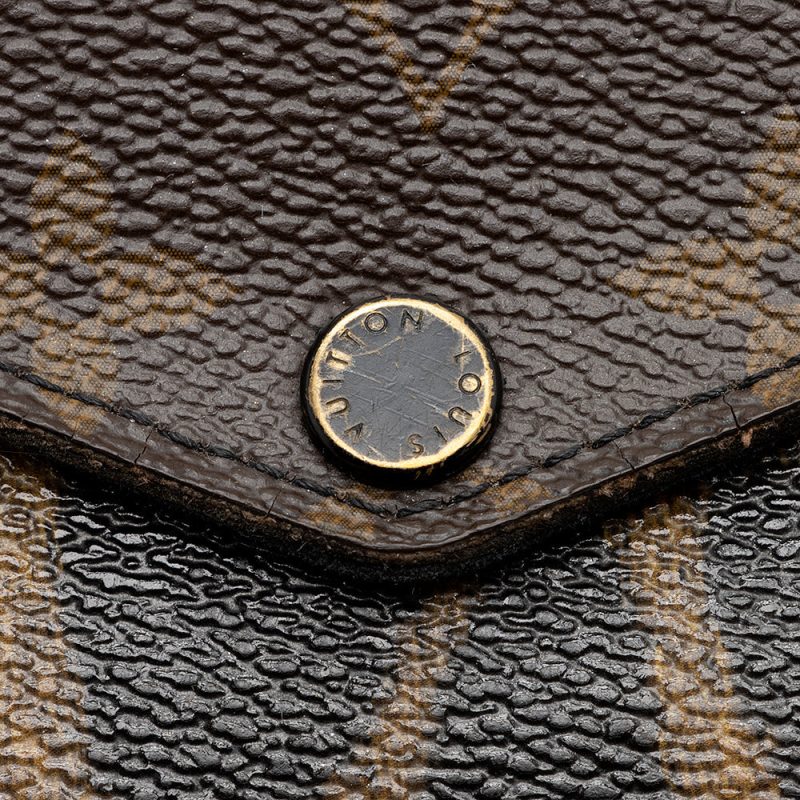 Louis Vuitton Monogram Canvas Animal Print Felicie Pochette (SHF-21424) - Barde - Image 9