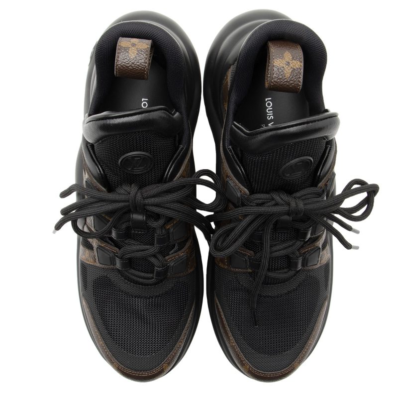 Louis Vuitton Monogram Canvas Archlight Sneakers - Size 9 / 39 (SHF-22340) - Barde - Image 4