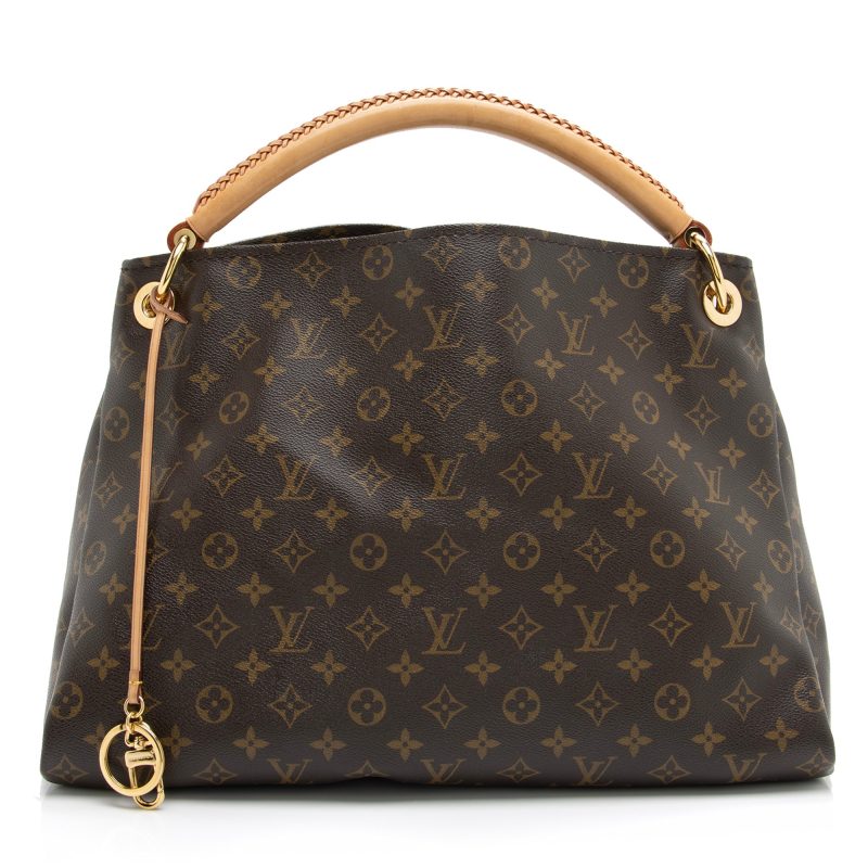 Louis Vuitton Monogram Canvas Artsy MM Shoulder Bag (SHF-23556) - Barde