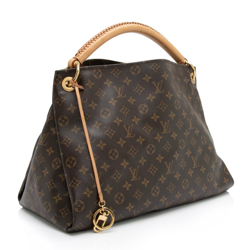 Louis Vuitton Monogram Canvas Artsy MM Shoulder Bag (SHF-23556) - Barde - Image 2