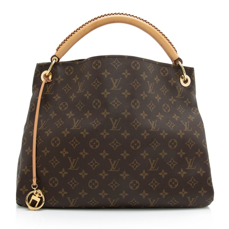 Louis Vuitton Monogram Canvas Artsy MM Shoulder Bag (SHF-23698) - Barde