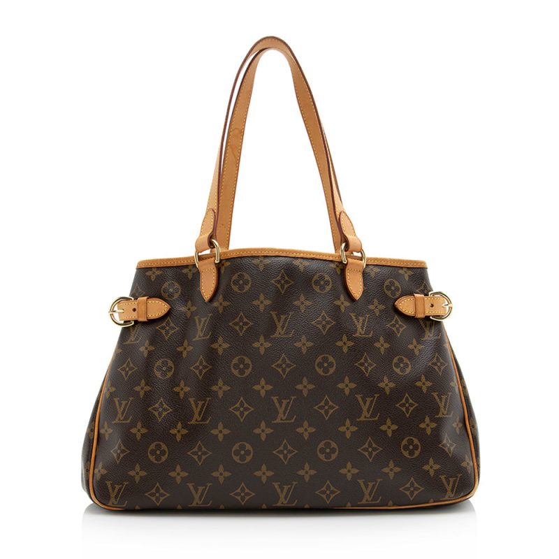 Louis Vuitton Monogram Canvas Batignolles Horizontal Tote (SHF-21262) - Barde