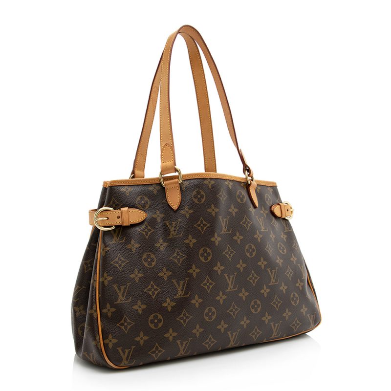 Louis Vuitton Monogram Canvas Batignolles Horizontal Tote (SHF-21262) - Barde - Image 2