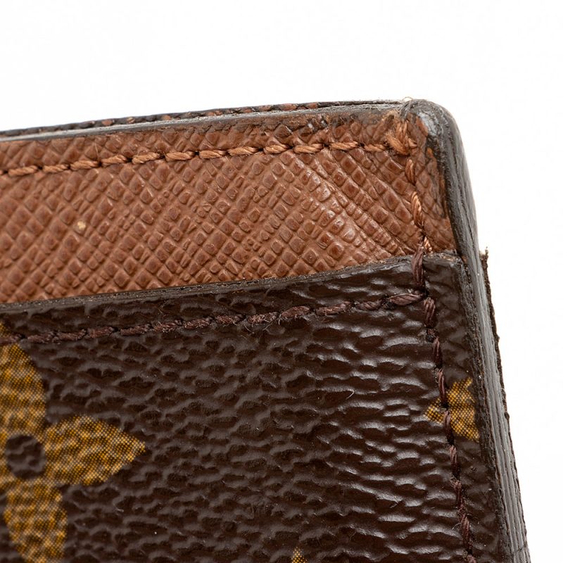Louis Vuitton Monogram Canvas Card Holder (SHF-21330) - Barde - Image 9