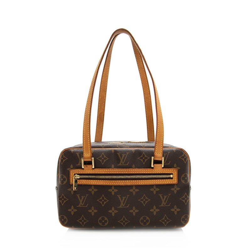 Louis Vuitton Monogram Canvas Cite MM Shoulder Bag (SHF-21163) - Barde