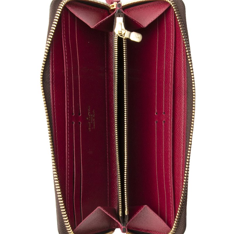 Louis Vuitton Monogram Canvas Clemence Wallet (SHF-21537) - Barde - Image 5