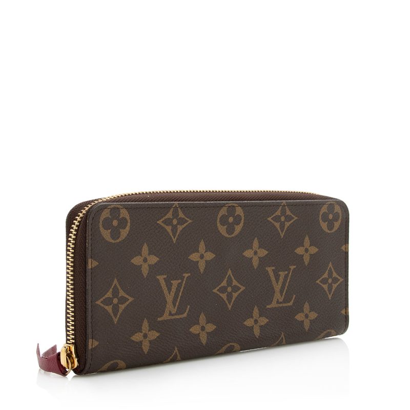 Louis Vuitton Monogram Canvas Clemence Wallet (SHF-21537) - Barde - Image 2