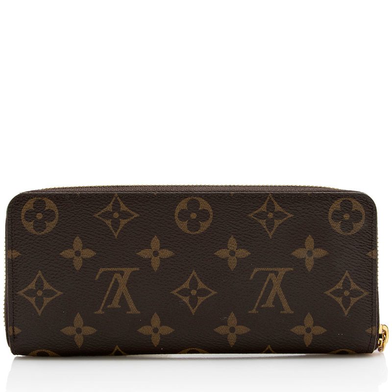 Louis Vuitton Monogram Canvas Clemence Wallet (SHF-22007) - Barde - Image 3