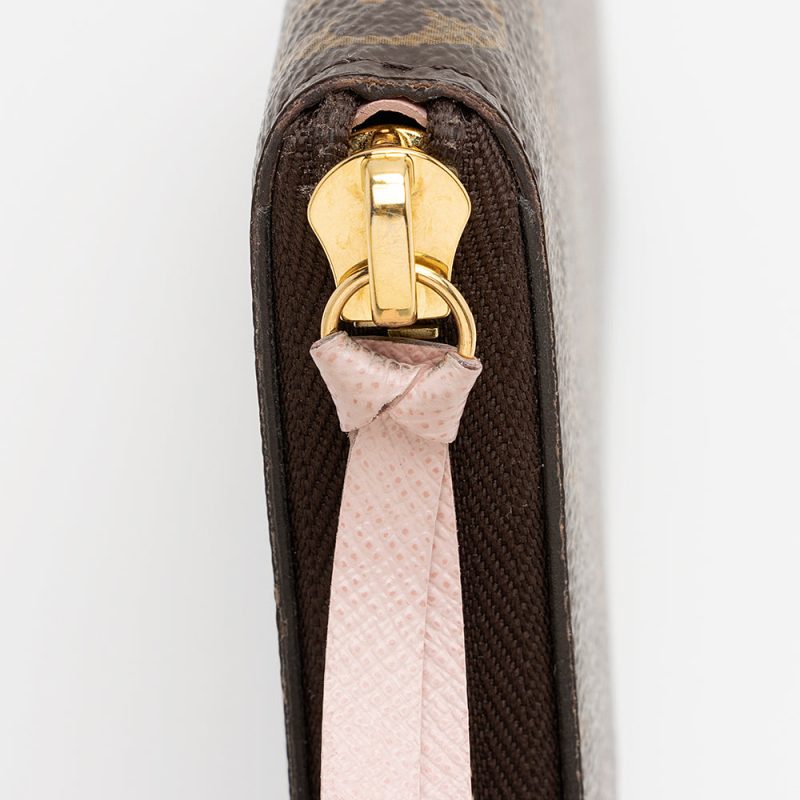 Louis Vuitton Monogram Canvas Clemence Wallet (SHF-22007) - Barde - Image 7