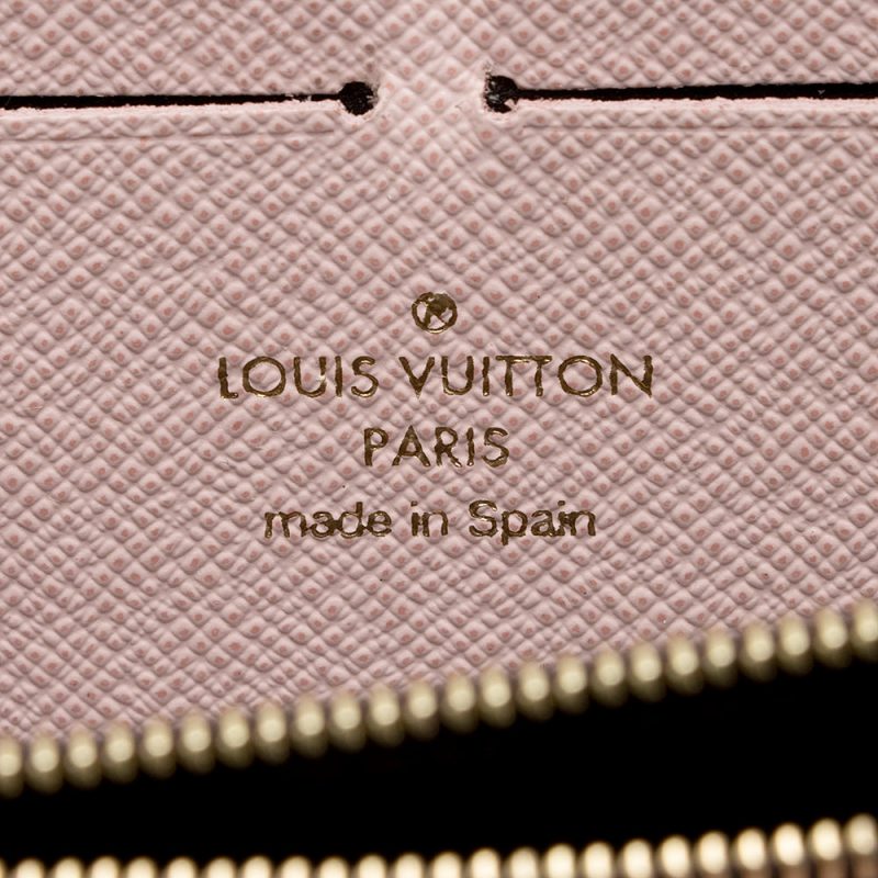 Louis Vuitton Monogram Canvas Clemence Wallet (SHF-22007) - Barde - Image 6