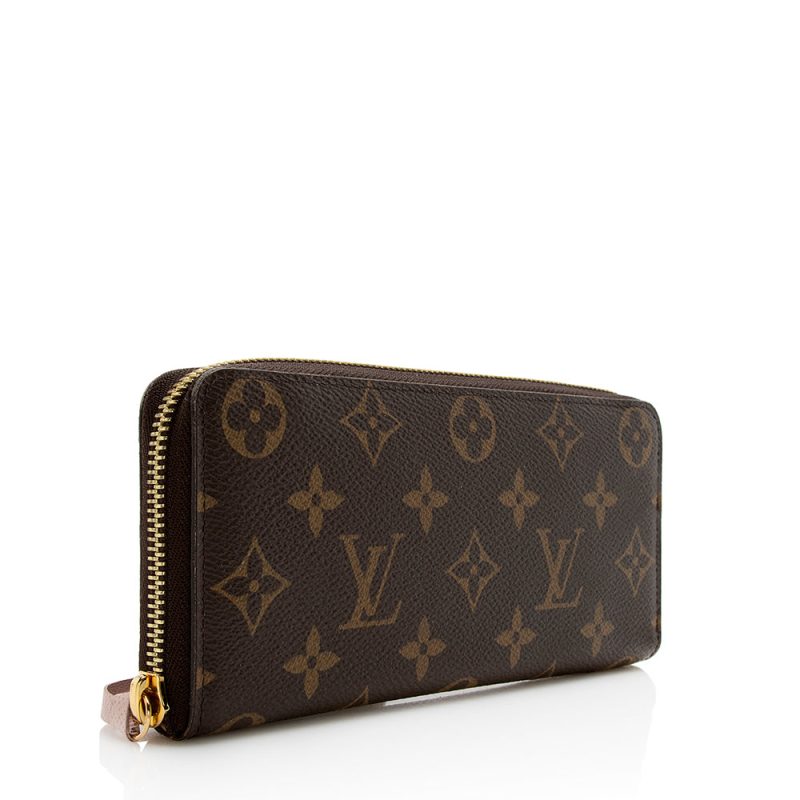 Louis Vuitton Monogram Canvas Clemence Wallet (SHF-22007) - Barde - Image 2