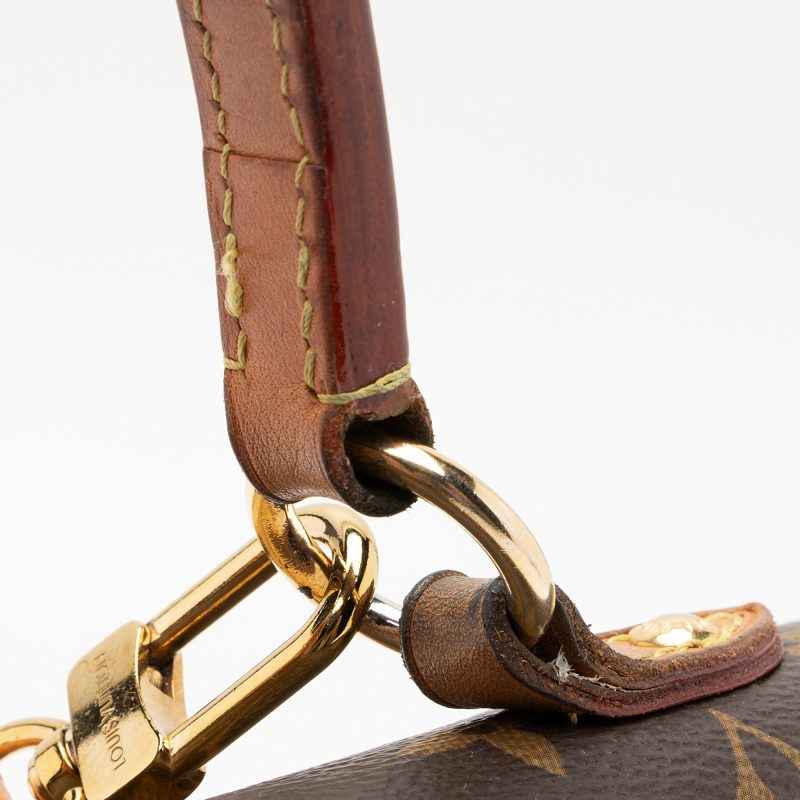 Louis Vuitton Monogram Canvas Cluny BB Satchel (SHF-23583) - Barde - Image 10