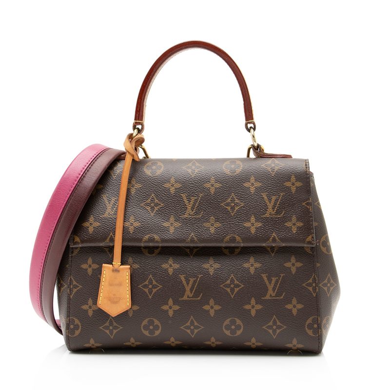 Louis Vuitton Monogram Canvas Cluny BB Satchel (SHF-23583) - Barde