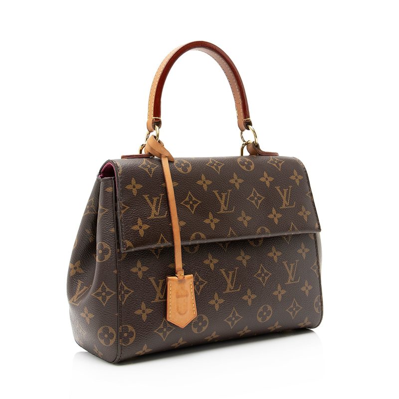 Louis Vuitton Monogram Canvas Cluny BB Satchel (SHF-23583) - Barde - Image 2