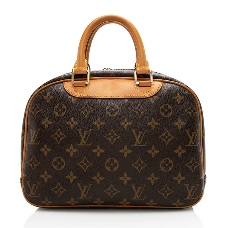 Louis Vuitton Monogram Canvas Trouville Satchel (SHF-17478) - Barde - Image 3