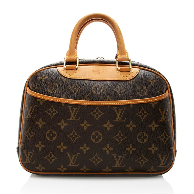 Louis Vuitton Monogram Canvas Trouville Satchel (SHF-17478) - Barde