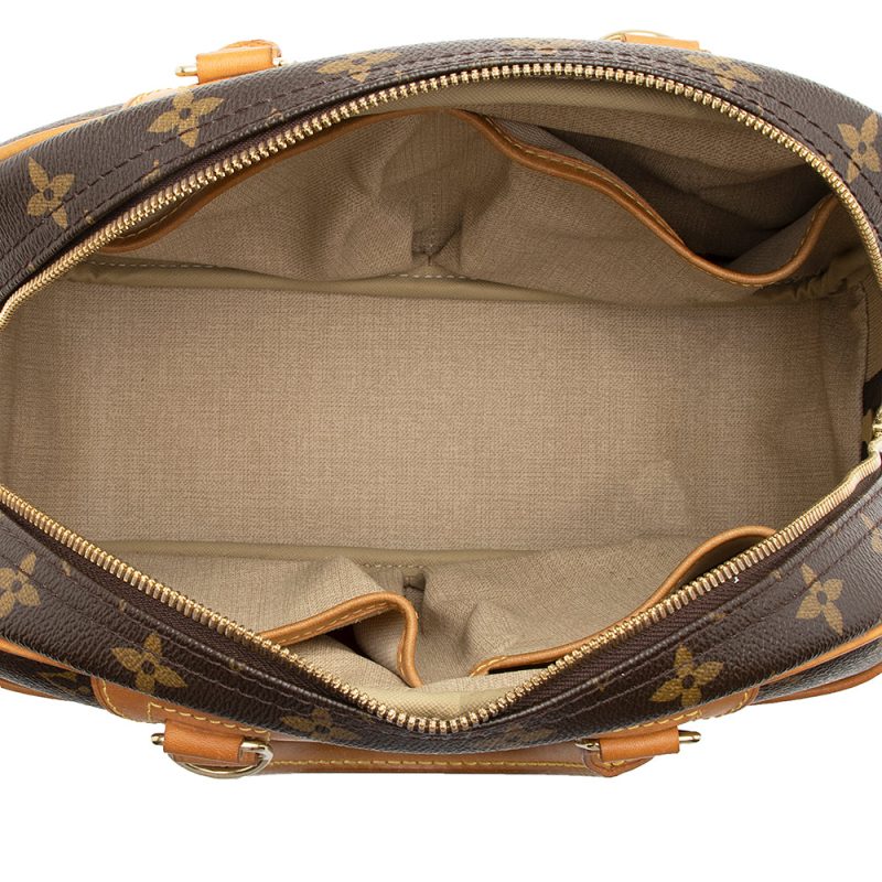 Louis Vuitton Monogram Canvas Trouville Satchel (SHF-17478) - Barde - Image 7