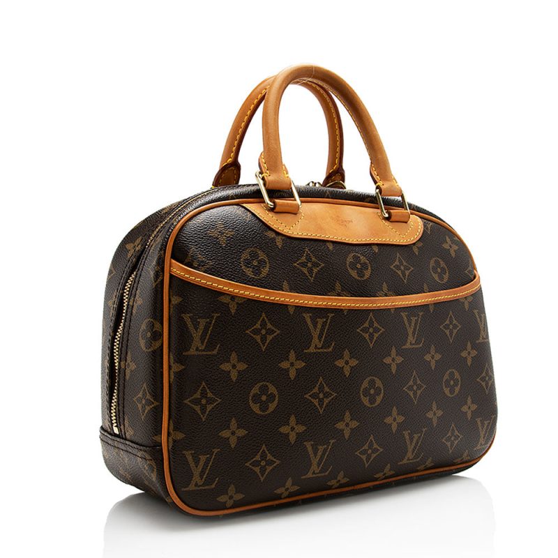Louis Vuitton Monogram Canvas Trouville Satchel (SHF-17478) - Barde - Image 2