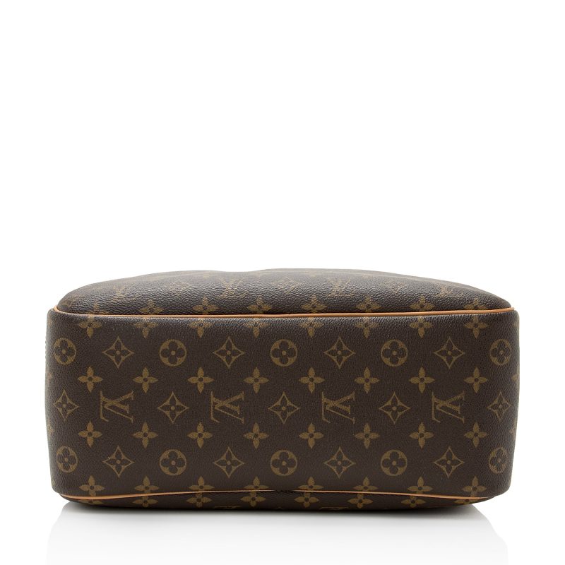Louis Vuitton Monogram Canvas Deauville Satchel (SHF-22411) - Barde - Image 4