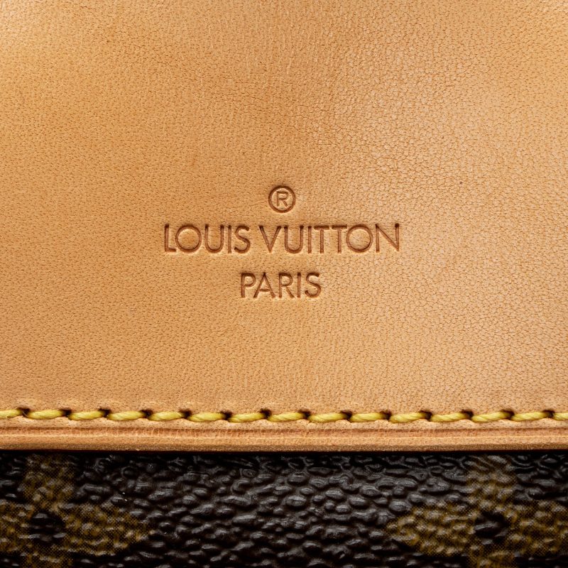 Louis Vuitton Monogram Canvas Deauville Satchel (SHF-22411) - Barde - Image 9