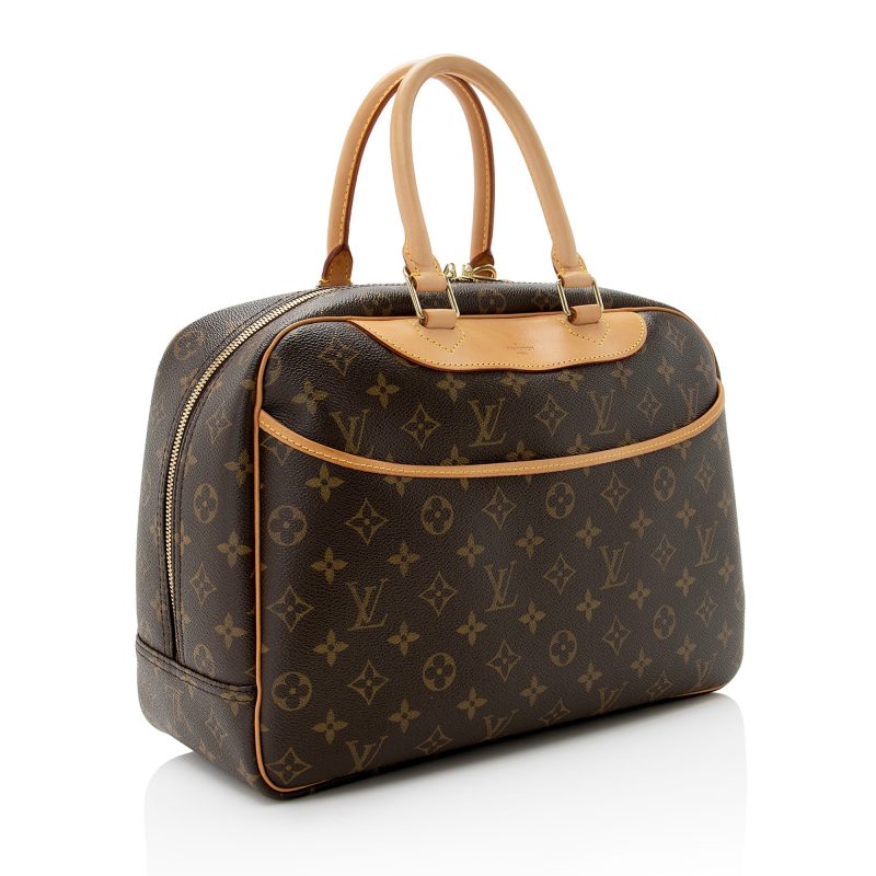 Louis Vuitton Monogram Canvas Deauville Satchel (SHF-22411) - Barde - Image 2