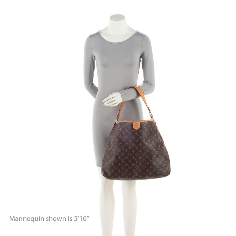 Louis Vuitton Monogram Canvas Delightful MM Shoulder Bag (SHF-21461) - Barde - Image 5