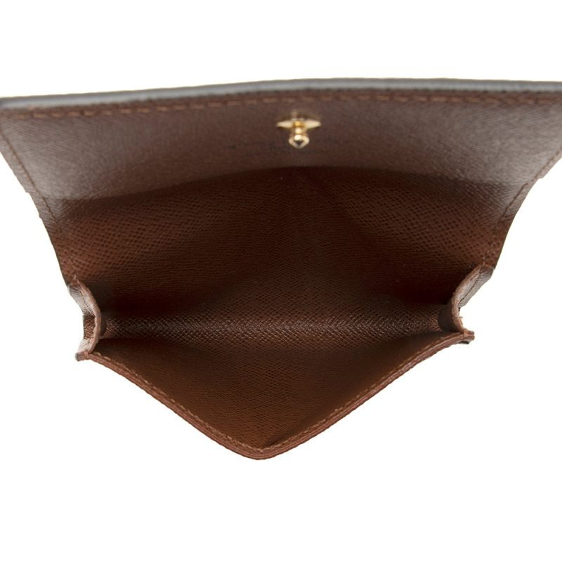 Louis Vuitton Monogram Canvas Envelope Business Card Holder (SHF-21827) - Barde - Image 5