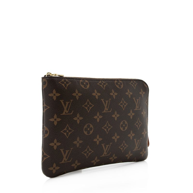 Louis Vuitton Monogram Canvas Etui Voyage PM Pouch (SHF-21053) - Barde - Image 2